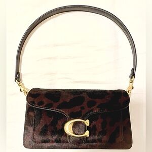 Coach Tabby 26 Leopard-Print Bag with Gold Hardware